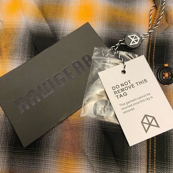 Nwt Rawgear ombré button down shirt - Picture 6 of 7